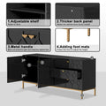 Clihome 2-Door Accent Cabinet with 3 Drawer Dressers