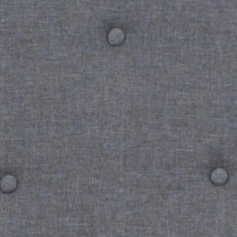 Letto e Materasso Imbottiti con Bottoni, Grigio Scuro / Beige / Grigio Chiaro / Nero, da una Piazza e Mezza a Matrimoniale, 1-2 Persone