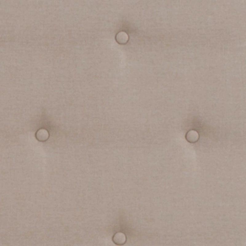 Letto e Materasso Imbottiti con Bottoni, Grigio Scuro / Beige / Grigio Chiaro / Nero, da una Piazza e Mezza a Matrimoniale, 1-2 Persone